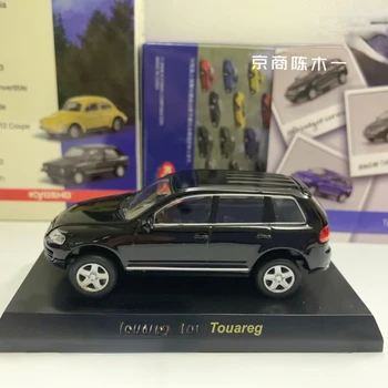 1/64 KYOSHO Touareg SUV BLACK Zbierky die-cast zliatiny auto dekorácie model hračky