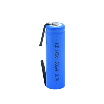 14500 Batéria 3,7 V 1500mAh ICR14500 AA Nabíjateľné Lítiové Batérie s Zváranie Niklu pre Horák Baterka Mikrofón Buniek