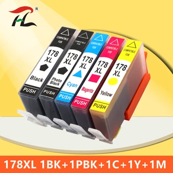 178XL Kompatibilné Atramentové Kazety pre HP178 XL pre HP 178 Inkjetprinter B109 B110 B210 C309 C310 C410 D5468 D5463 D5460 printer