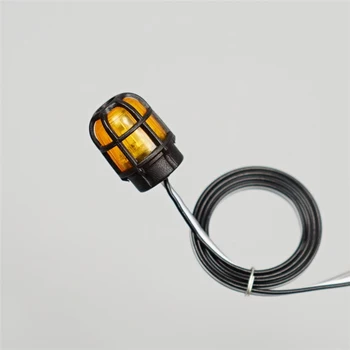 1pcs 360 Stupeň Rotujúce Svetlo LED Inžinierstva Lampa pre 1/14 Bager Tamiya RC Nákladných Prívesov Vyklápač Scania 770S Auto Diy Časti