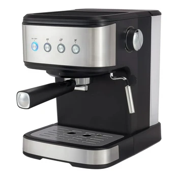 20 Espresso Maker s Odnímateľná Nádrž na Vodu, Strieborné a Čierne Slim zelenej kávy Espresso kávovar Kávovary Studené pivo c