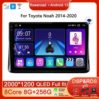 2din Auto DVD Android Pre Toyota Noah Esquire Voxy 2014 2015-2020 Auto Rádio Multimediálny Prehrávač, GPS Navigáciu Podporu Carplay SWC
