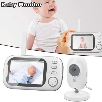 3.5 Palcov Monitory WiFi Dieťa Fotoaparát Príručka Rotácie, Baby, Kamery Monitory Bezdrôtový Video Smart Dohľad Nad Baby Sitting