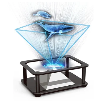 3D Holografická Projekcia DIY Vedecké Experimentálne Technológie Produkt Detí Displej Telefónu Projektor, Držiak Technológie