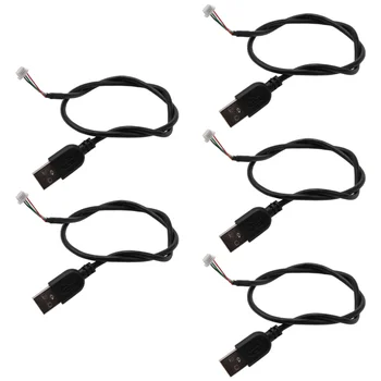 5 ks USB 5Pin 1.0 Mm Pripojte Kábel USB Modul Kamery Rady OV5640 HBV-5640 Dĺžka 50 CM Adaptér USB Kábel