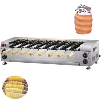 8 Valčeky Komín Tortu Rúra Ice Cream Komín Koláčov Pečenie Chleba Vybavenie Stroj