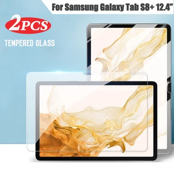 9H Tvrdeného Skla Screen Protector Samsung Galaxy Tab S8 Plus 12.4 2022 Sklo S8+ SM-X800 X806 Proti Poškriabaniu Ochranný Film