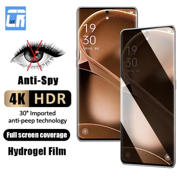 Anti-spy ochrany Osobných údajov Hydrogel Film Pre Oppo Nájsť X6 X5 X3 Neo N N2 Flip Screen Protector Pre Oppo Reno 8T 5G 9 10 Pro Plus Mäkké Film
