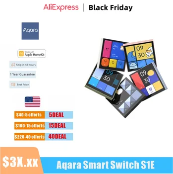 Aqara Smart Switch S1E Touch Control 4