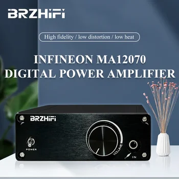 Audio 80WX2 Digitálny Zosilňovač Ultra nízke Skreslenie MA12070 Vysoký Výkon Stereo Zosilňovač Mini Veľkosť 2.0 Kanál HiFi