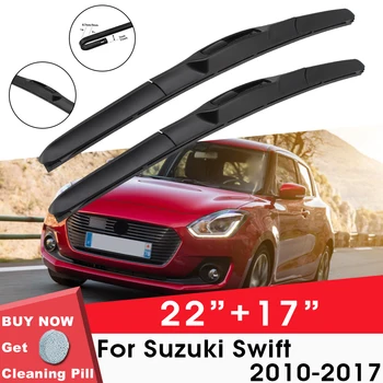 Auto Stierača Predného Okna Sklo Gumy Stieračov Pre Suzuki Swift 2010-2017 22