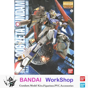 Bandai Pôvodné 1/100 MG Zeta Gundam Ver 2.0 Akcie Obrázok Montáž Modelu Auta Zberateľskú Dary