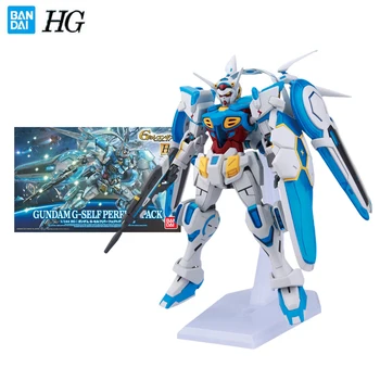 Bandai Skutočné Gundam Model Garáž Auta HG Série 1/144 YG-111 Gundam G-samostatne Anime Akcie Obrázok Hračky pre Chlapcov Zberateľskú Hračka