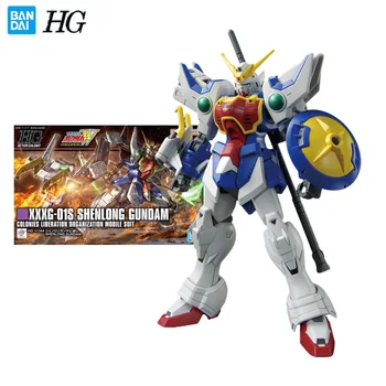 Bandai Skutočné Gundam Model Garáž Auta HGUC Série 1/144 XXXG-01S Shenlong Gundam Anime Akcie Obrázok Hračky pre Chlapcov Zberateľskú