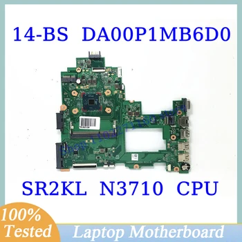 DA00P1MB6D0 Doske Pre HP Pavilion 14-BS Notebook Doska S SR2KL N3710 CPU 100% Plnej Testované Dobre funguje