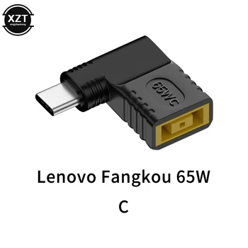 DC USB Typu C Mužskej Energie Nabíjačku Converter Adaptér Konektor Pre Lenovo, Dell, Hp, Asus Notebook Adaptér Námestie Plug Žena