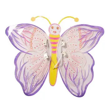 Dieťa rozsvieti Motýlích Krídel DIY LED Víla, Motýľ Krídla Hračka Pre Deti Princezná Krídla Blikajúce Anjel Krídla Halloween Narodeniny