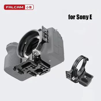 Falcam Otočná Horizontálny / Vertikálny Namontujte Dosku Auta pre Sony E mount A7 III A7R IV III ZVE-10 ZV-E1 A6400 Kamery