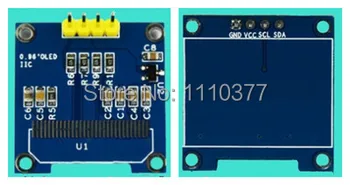IIC Adaptér Doska pre 0.96 palcový OLED Displej 2.8-5.5 V