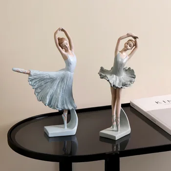 Kreatívne Nordic Balet Tanečník Ozdoby, Dievča Umenie, Obývacia Izba, Princezná Izba, Desktop, Doma, Mäkké, Dekorácie, Darčeky