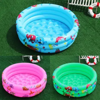 Kruhový Nafukovacie Detí Tichom Ball Pool Opakovane Bazén Prenosné Pribrala Deti Vodné Hračky Kolo Indoor Outdoor