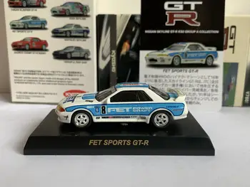 Kyosho 1/64 Nissan FET ŠPORTOVÉ GTR Zbierky Die-odlievanie Simulácia Zliatiny Model Automobilu Deti Hračky