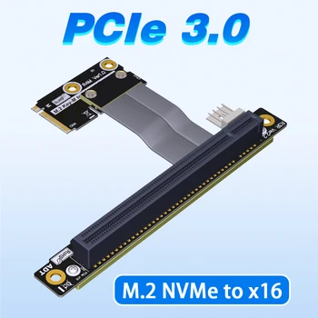M2 NGFF NVMe STX doske grafická karta linke do PCIE x16 M. 2 až 90 16x Camber typ predĺženie kábla