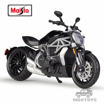 Maisto 1:12 Ducati X Diavel S black Diecast Model Bike Motorke