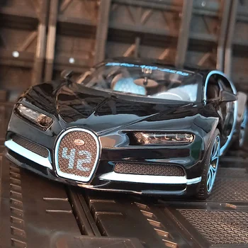 Maisto 1:24 Bugatti Chiron simulácia zliatiny auto model kolekcie darček hračka