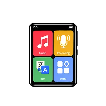 Mini MP3 Audio Prehrávač S 2 cm LCD Displeji Prenosného prehrávača Walkman sa Dotknite Obrazovky Bluetooth Malý Hudobný Prehrávač pre Vzdelávania Študentov