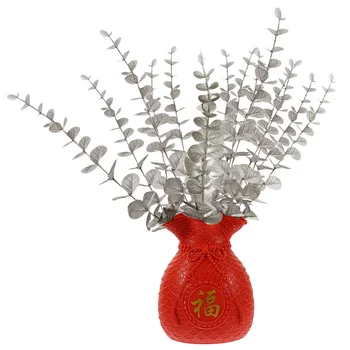 Moderné Kvetinové Vázy Sprostredkovanie Šťastie Čínsky Štýl Domova Kontajner Dekoratívny Kvet