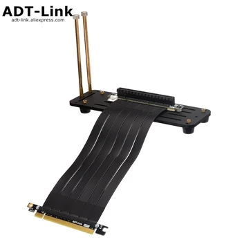 Najnovšie Rtx 3060 PCIe 3.0 GEN3 PCI-E 16X, Aby X16 GPU Extender Stúpačky Predlžovacieho Kábla 90 Stupňov pre RTX Grafická Karta Vertikálne