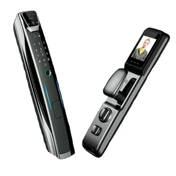 Najnovší Model S937MAX WiFi Doorlock Odtlačkov prstov Heslo Inteligentné Elektronické zámky Dverí S videohovory