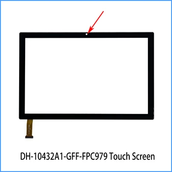 Nový 10.1 palcový Dotykový P/N DH-10432A1-GFF-FPC979 FHX Tablet Opravy Kapacitný Digitalizátorom. Dotykový Panel Senzor DH-10432A Dotykový Displej