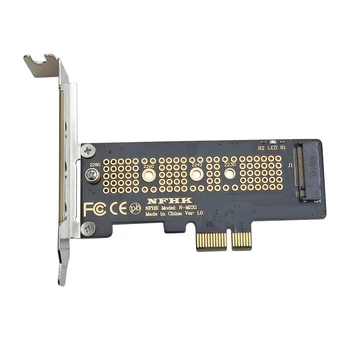 NVMe PCIe M. 2 NGFF SSD do PCIe x1 Karty Adaptéra PCIe x1 M. 2 Karta s Držiakom sa PCI-E M. 2 Adaptér pre 2230 2240 2260 2280 SSD M2
