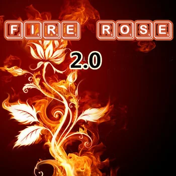 Oheň Rose 2.0 - Magic Prop,Oheň Magie,Stage Kúzla,Zblízka Magic,Elementary Meditation,Trik,Pre Profesionálne Mágovia