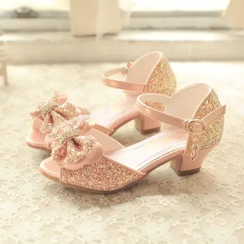 pohodlné sandále priedušná dievča dieťa otvorené prst bežné tanečné topánky motýlik wild 2023 Nové, mäkké dno dievčatá sandály Princezná