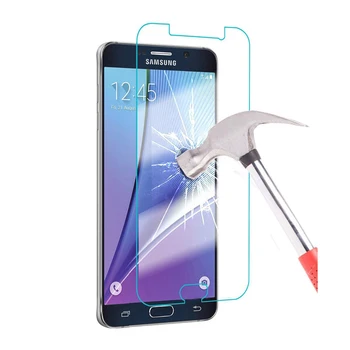 Pre Samsung Galaxy J1 J2 J3 J5 J7 A3 A5 A7 2016 Grand Prime S7 S6 S5 Tvrdené sklo Číre Predné Screen Protector Telefón Prípade 2.5 D
