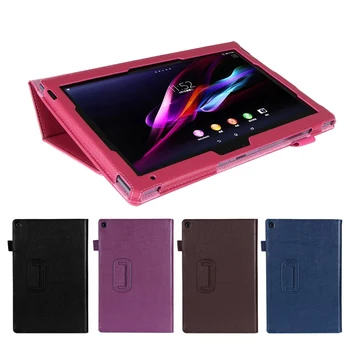 Prípad 10.1 palcový Sony Xperia Z Tabuľky,Kožený Ochranný Kryt pre Sony Xperia Z1 Tablet Príslušenstvo