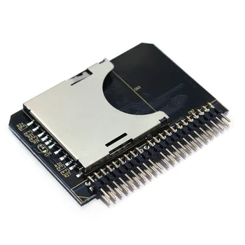 SD 2,5-Palcový IDE 44 Pinový Converter IDE Karta SD Adaptér SSD Vložené Skladovania Karty Adaptéra IDE Rozširujúca Karta