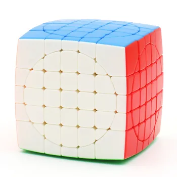 Sengso Kruhové 5x5x5 Kocka IV 4.0 Blázon Divné-Tvar Magic Cube Kľukatých Puzzle Stickerless Deti, Deti, Dospelých Inteligencie Hračka
