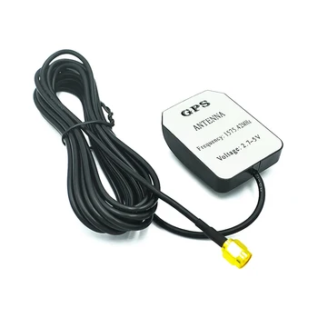 SMA Samec Konektor GPS Aktívny Anténny Kábel pre Auto Dash DVD Vedúci Jednotky Stereo