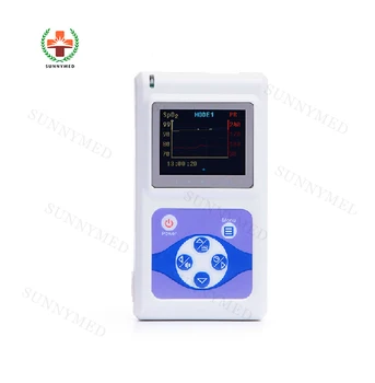 SY-H012 12 Kanálové EKG Holter Dynamické EKG Systém Mini EKG Holter