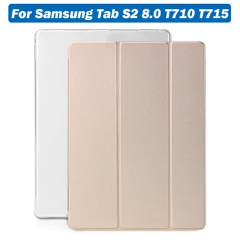 Tri-fold obal Pre Samsung Galaxy Tab S2 8.0 palcový 2015 T710 T713 T715 T719 SM-T710 SM-T715 T719N Tablet Prípade PU Kožené Kryt