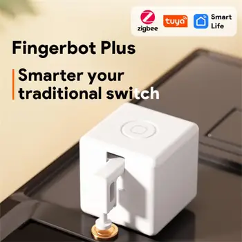 Tuya Zigbee Fingerbot Plus Smart Fingerbot Plus, Tlačné Tlačidlo Smart Home Inteligentný Život Hlasové Ovládanie s App