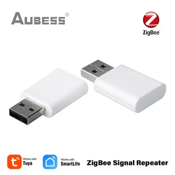 Tuya zigbee Signálu Repeater Zigbee Signálu Snímačov USB Signálu Zosilňovač Extender Smart Home Prostredníctvom Smart Život Aplikácie Vyžadujú Bránou