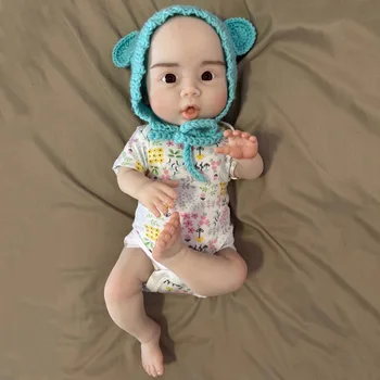 U-charmmore 18.5 palcov 3 kg celého Tela Silikónové Reborn Baby Doll Realistické Bábiky Baby Deti Hračky Realisticky Novorodenca Bábika