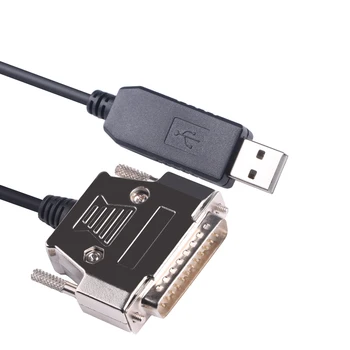 USB na RS232 DB25 Sériový Kábel Adaptéra pre CNC Fanuc DNCLINK Konfigurácia Kopírovať Nastavenie