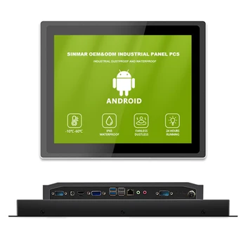 Veľkoobchod Sinmar všetky ine jeden plc hmi displej Kapacitné dotykový displej, android aio panel tablet mini pc s dotykovou obrazovkou