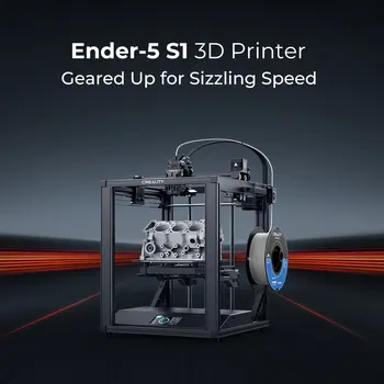 Vzdať sa 5 S1 Creality 3D Tlačiarne S CR-touch 250 mm/s Rýchlosť Tlače Priameho Lisovania Za 300℃ Hotend Upgrade High-temp Tlač